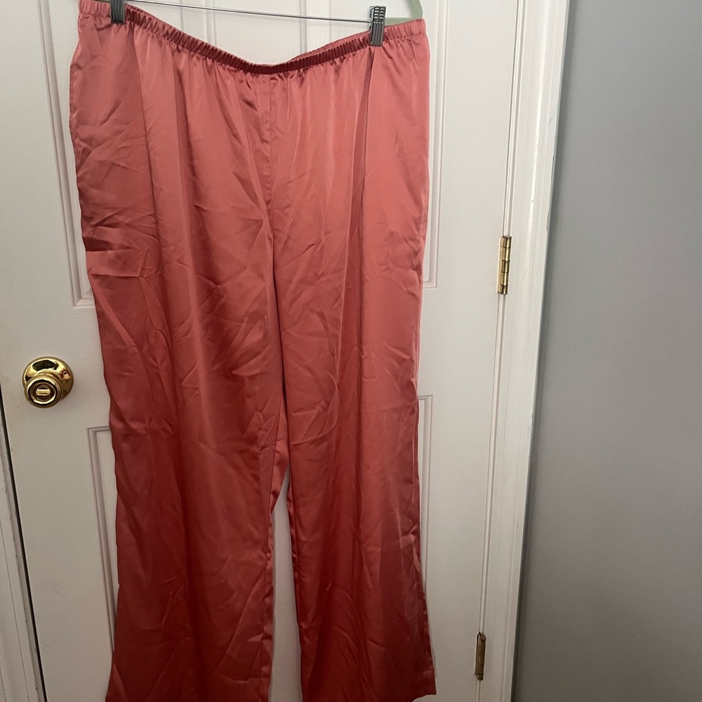 a new day Women's Wide Leg Pants in Coral